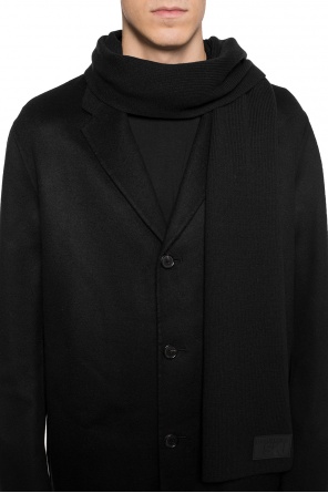 Prążkowany szal z logo, zdjęcie 2 Prążkowany szal z logo od Dsquared2